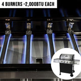 Four Burner Grill