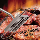 Barbecue Meat Branding Iron