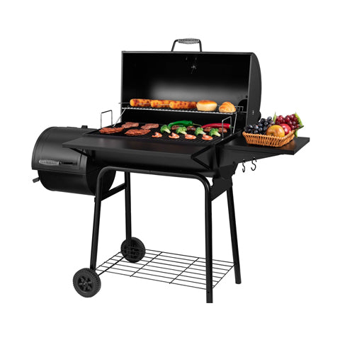 BBQ Grill & Offset Smoker