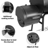 BBQ Grill & Offset Smoker