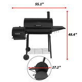 BBQ Grill & Offset Smoker