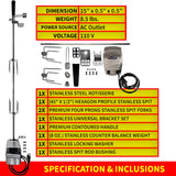 BBQ Rotisserie Kit