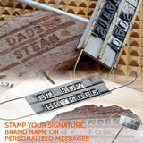 Barbecue Meat Branding Iron