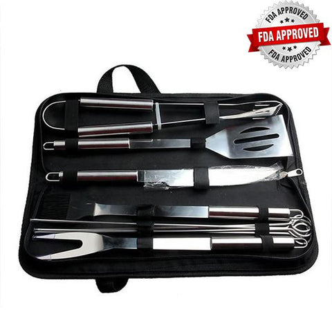 Barbeque Grill Set (10 pcs)