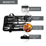 Barbeque Grill Set (10 pcs)