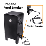 High Capacity Analog Electric Smoker