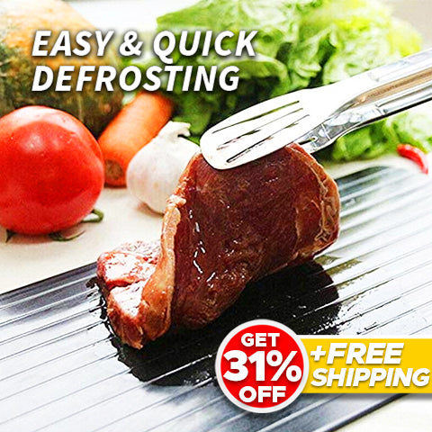 🔥 𝗦𝗣𝗘𝗖𝗜𝗔𝗟 𝗣𝗥𝗢𝗠𝗢 𝟯𝟭% 𝗢𝗙𝗙 + 𝗙𝗥𝗘𝗘 𝗦𝗛𝗜𝗣𝗣𝗜𝗡𝗚 🚚 Quick-Dry Defrosting Tray