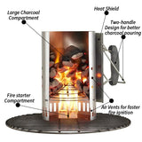 Chimney Charcoal Starter