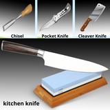 Dual Grit Whetstone Knife Sharpener